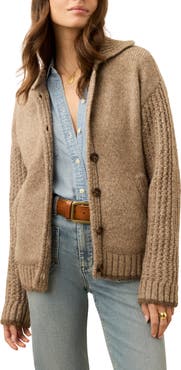 Faherty Lost Trails Alpaca Blend Cardigan