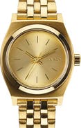 Nixon 'The Small Time Teller' Bracelet Watch, 26mm