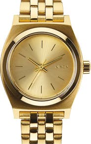 Nixon 'The Small Time Teller' Bracelet Watch, 26mm