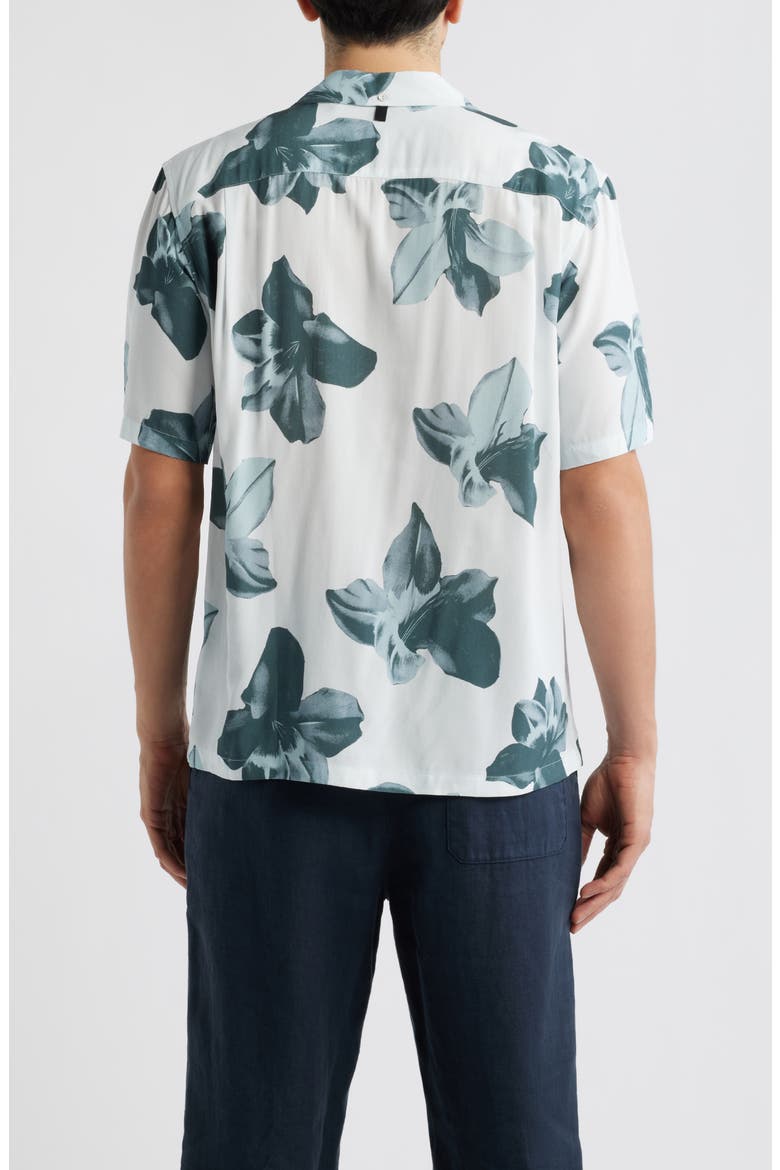 Avery Floral Camp Shirt, Alternate, color, MINT