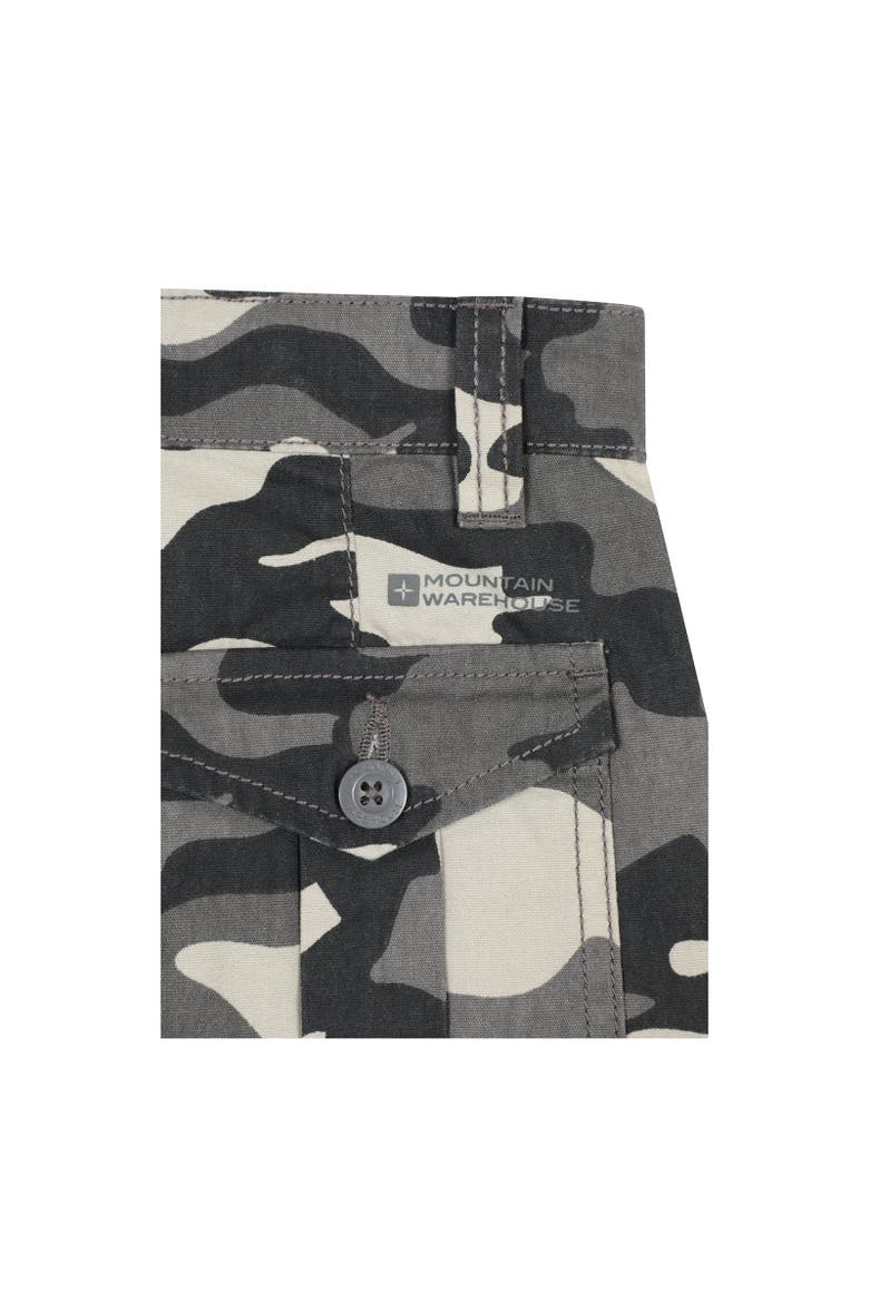 Camo Cargo Pants, Alternate, color, Black