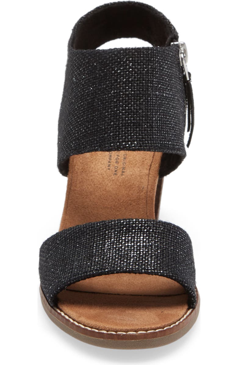 TOMS Majorca Block Heel Sandal, Alternate, color,