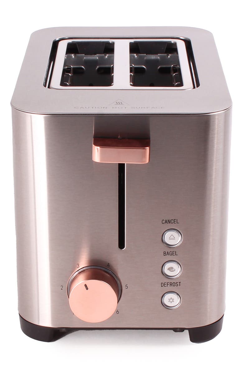 BergHOFF INTERNATIONAL Ouro Gold 2 Slice Toaster, Main, color, 