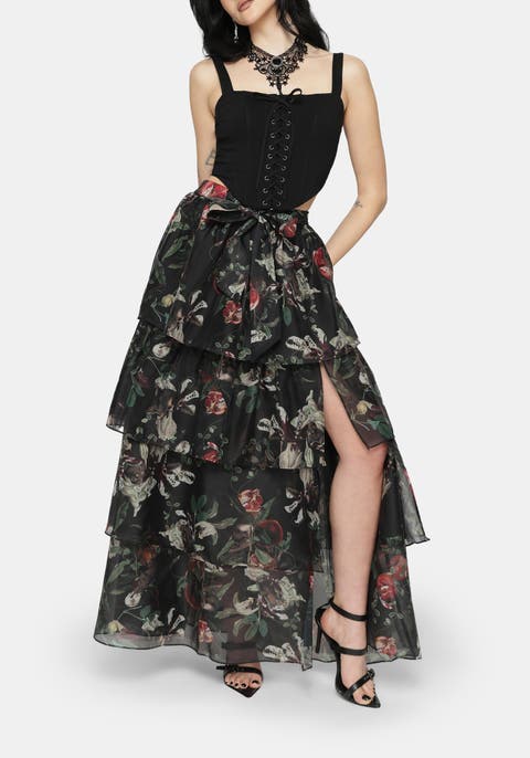 Anara Tiered Skirt