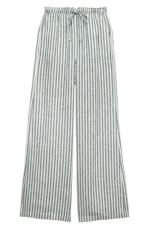 Linen Palazzo Pants
