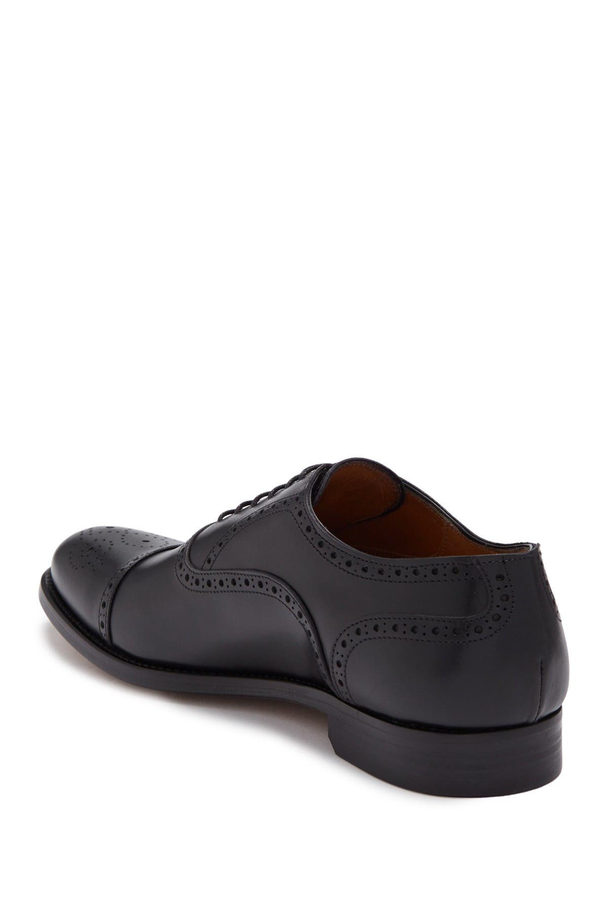 ANTONIO MAURIZI Leather Medallion Cap Toe Oxford, Alternate, color, 