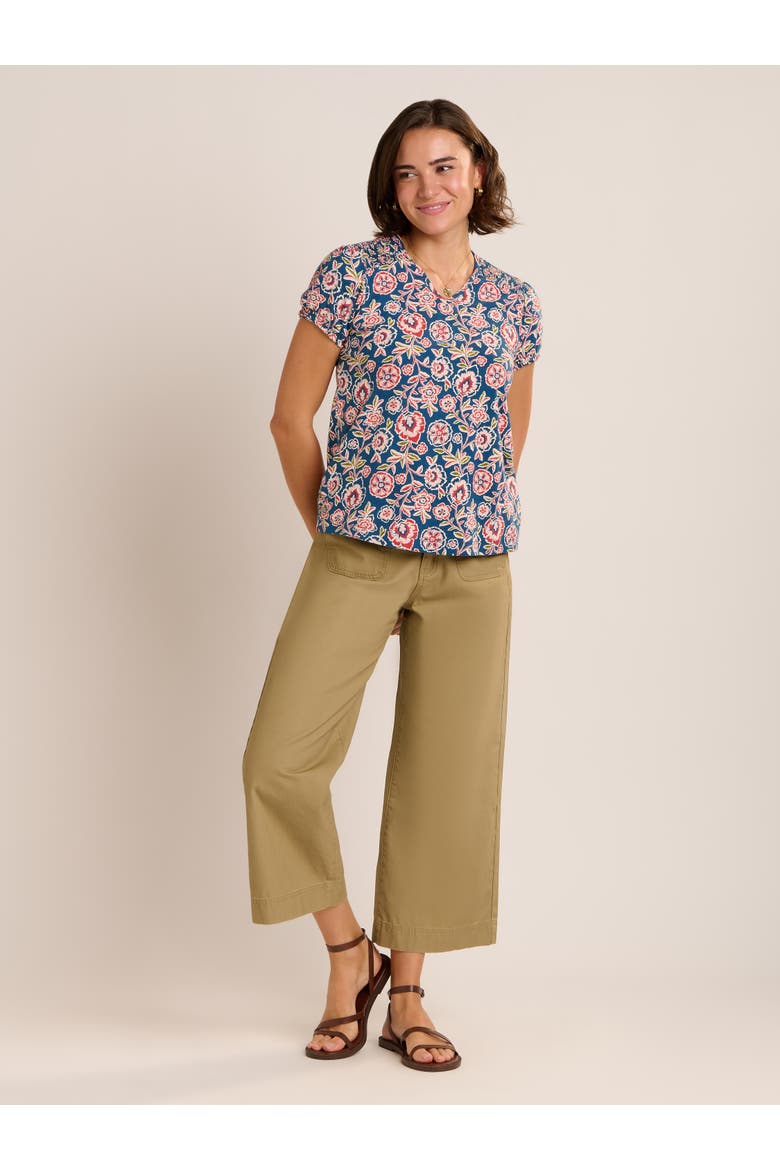 Sheridan Soft Floral Blouse, Main, color, Blue