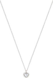 COACH Halo Heart Short Pendant Necklace