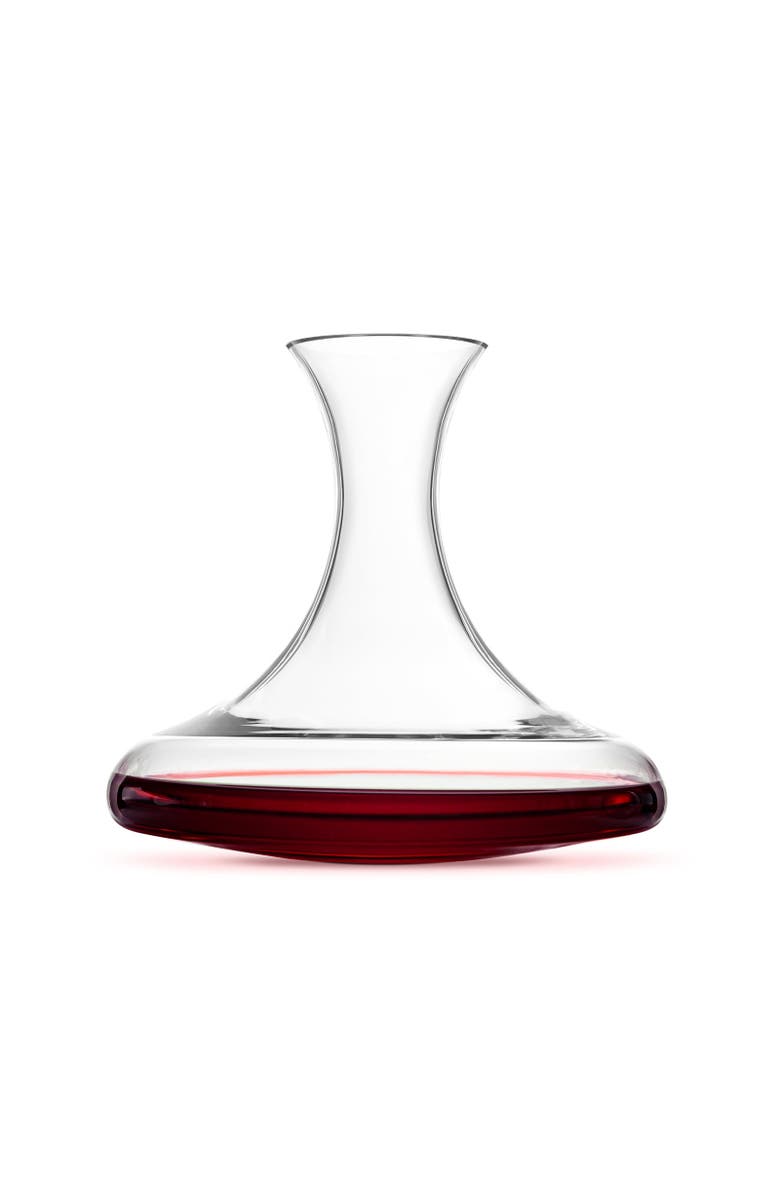 FINAL TOUCH Revolve Revolving Wine Decanter, Main, color, Clear