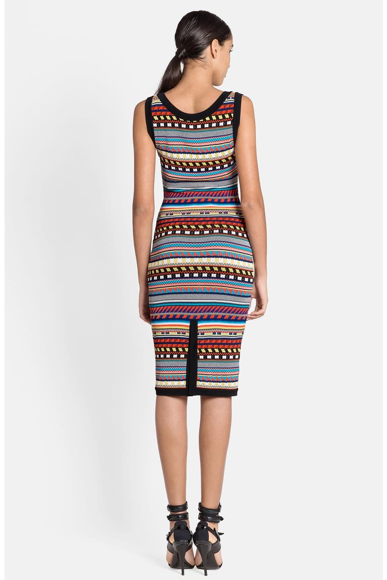 Stripe Knit Tank Dress, Alternate, color, MULTI