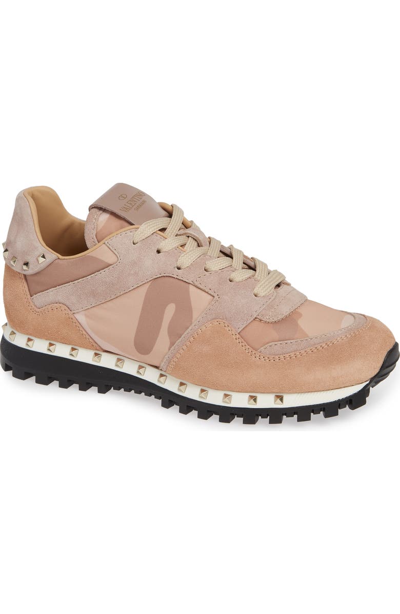 Valentino Garavani Rockstud Sneaker, Main, color,