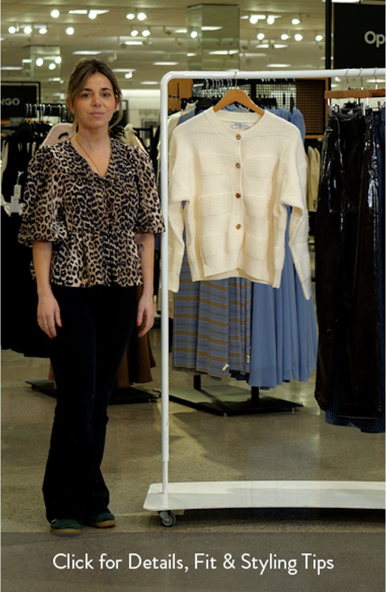 Verago Mixed Stitch Cardigan, sales video thumbnail