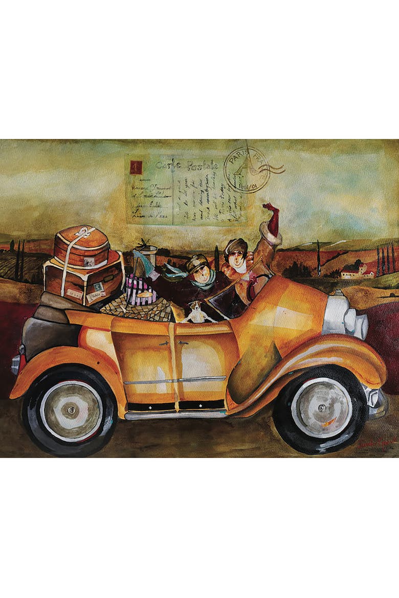 Road Trip in France by Jennifer Garant, 24 x 30 Inches, 1000 Piece Puzzle, Alternate, color, Multicolored