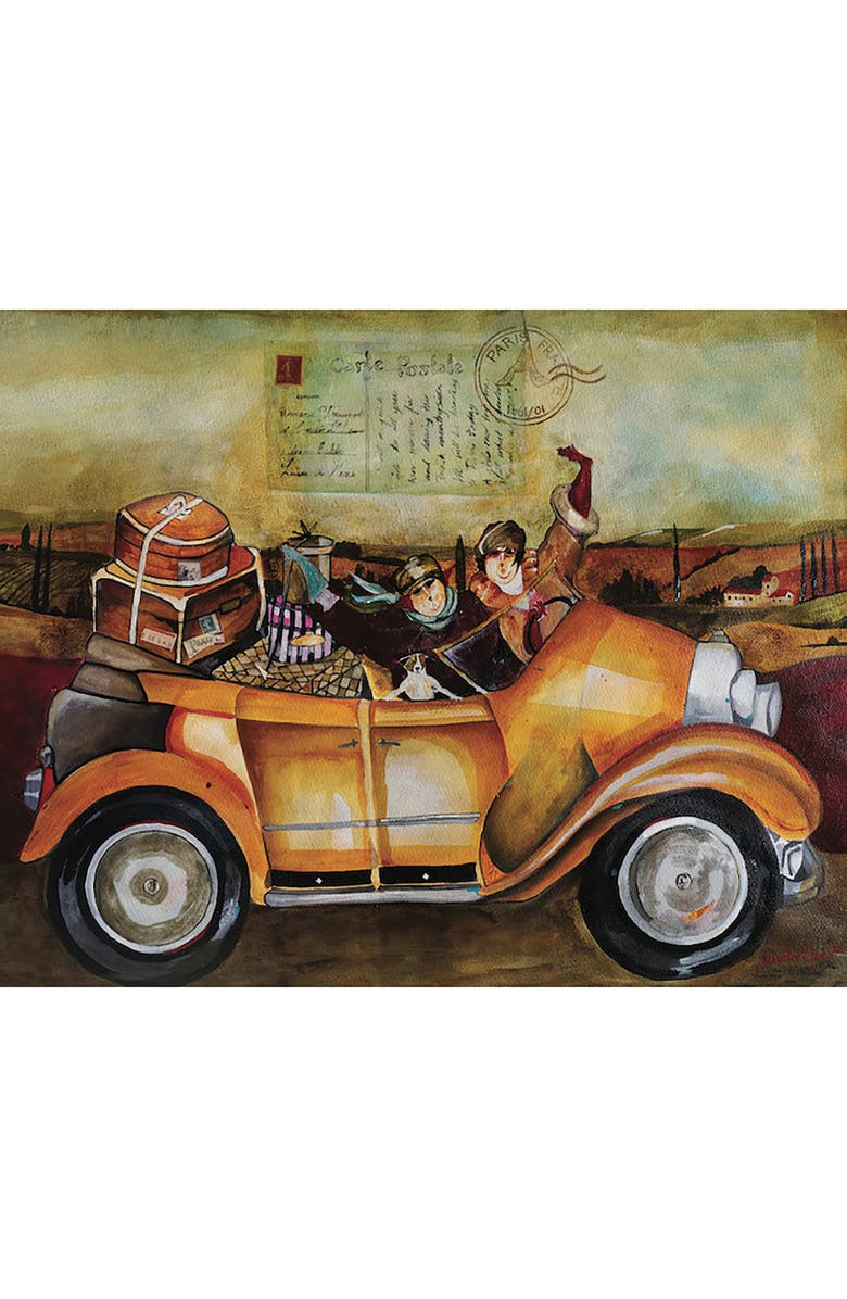 Hart Puzzles Road Trip in France by Jennifer Garant, 24 x 30 Inches, 1000 Piece Puzzle, Alternate, color, Multicolored