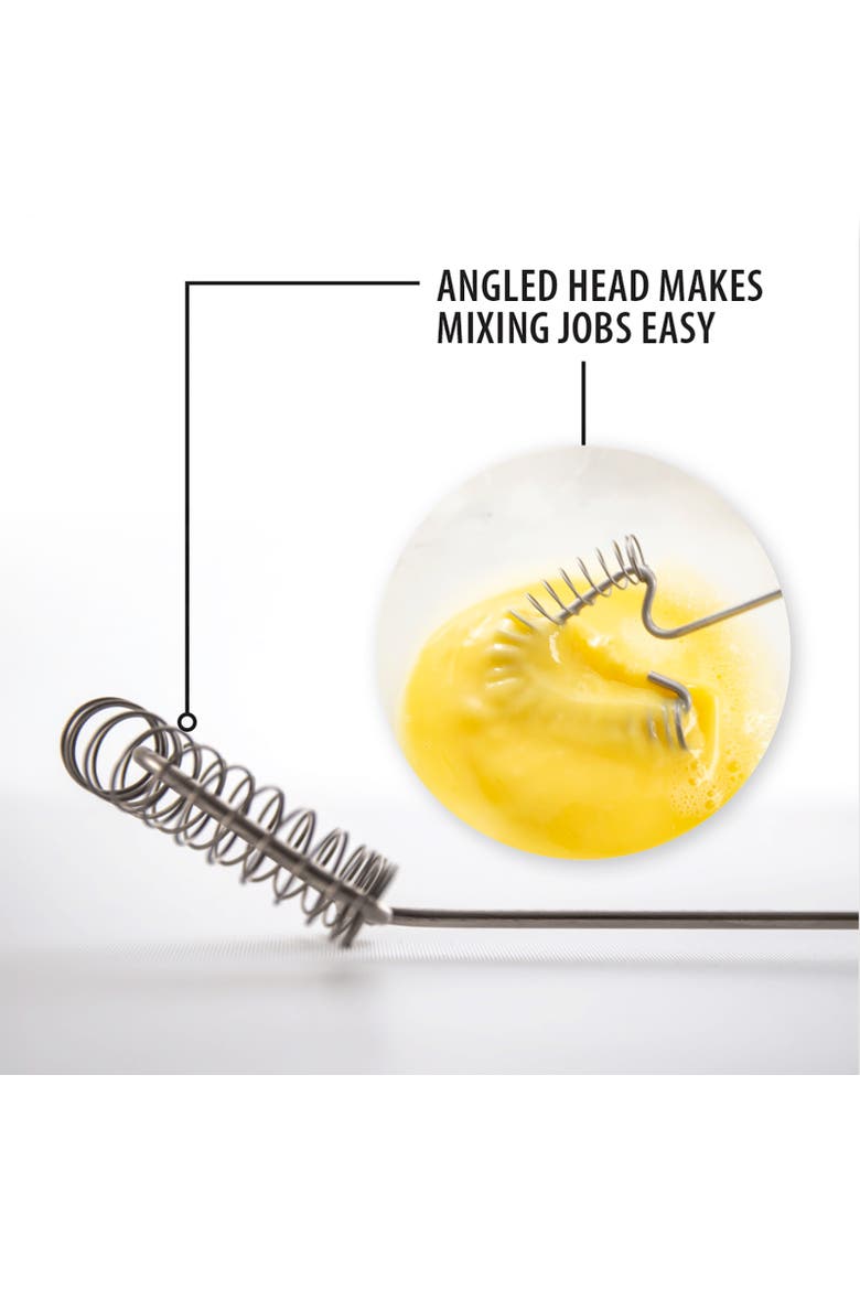Cutlery Handi-Stir Whisk with Spring Face, Alternate, color, Silver