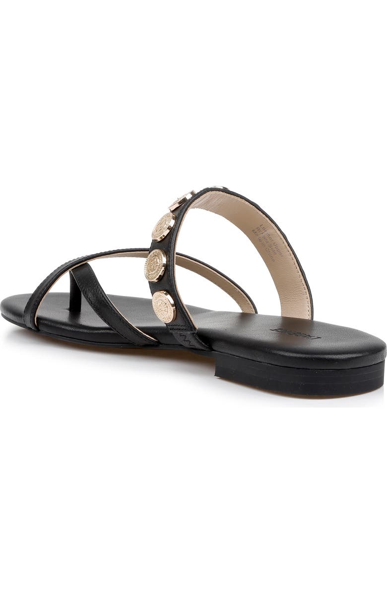 L'AGENCE Hanna Strappy Sandal, Alternate, color, Black Leather