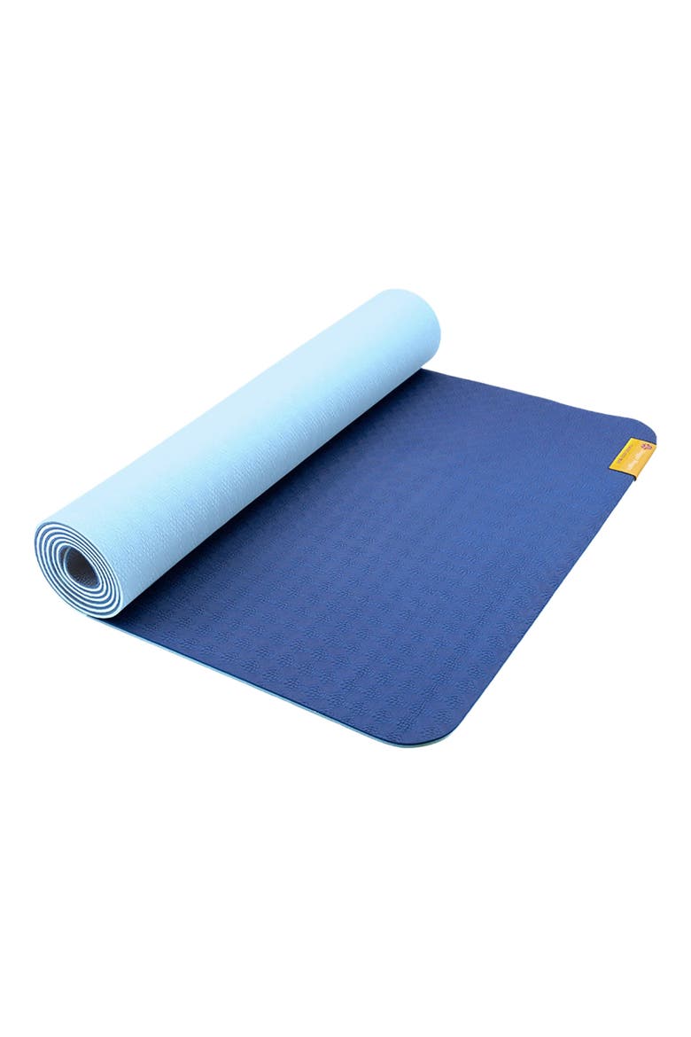 Earth Elements 5 mm Yoga Mat, Main, color, Sky Blue