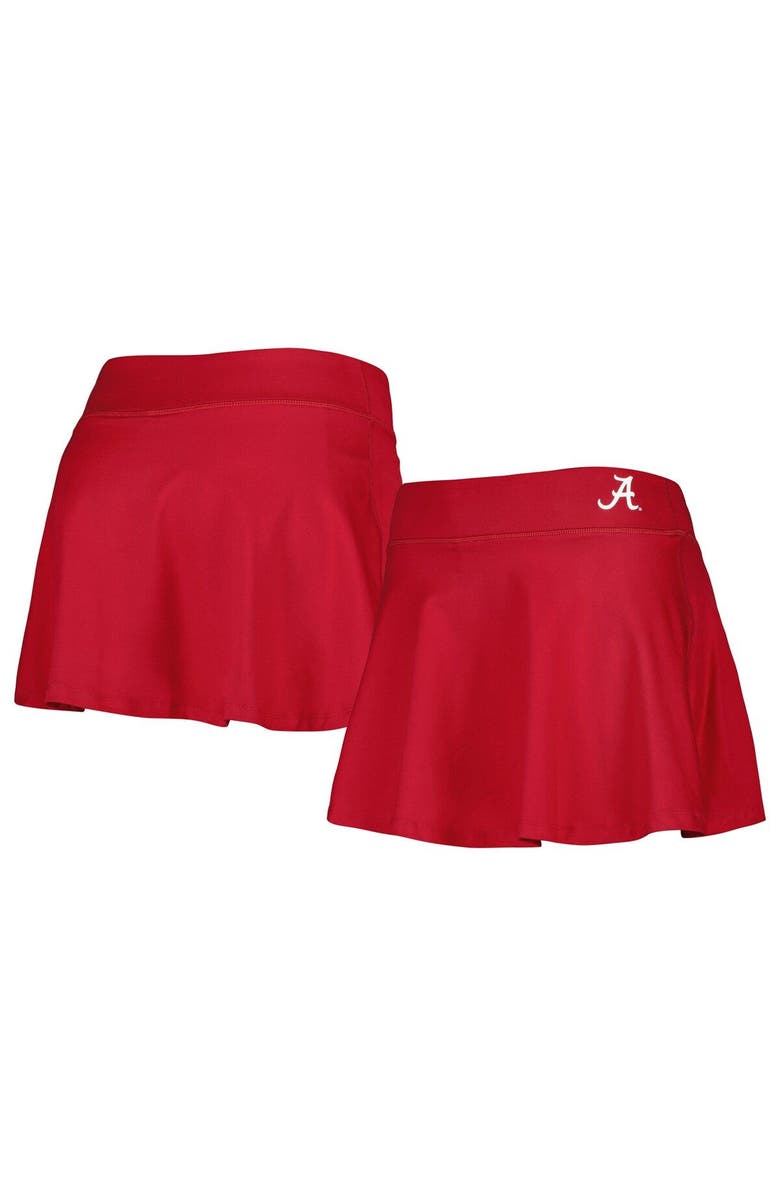 ZOOZATZ Women's ZooZatz Crimson Alabama Crimson Tide Flowy Skort, Alternate, color, 