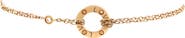Pre-Owned Cartier 2 Diamonds Love Bracelet 18K Yellow Gold with Diamonds