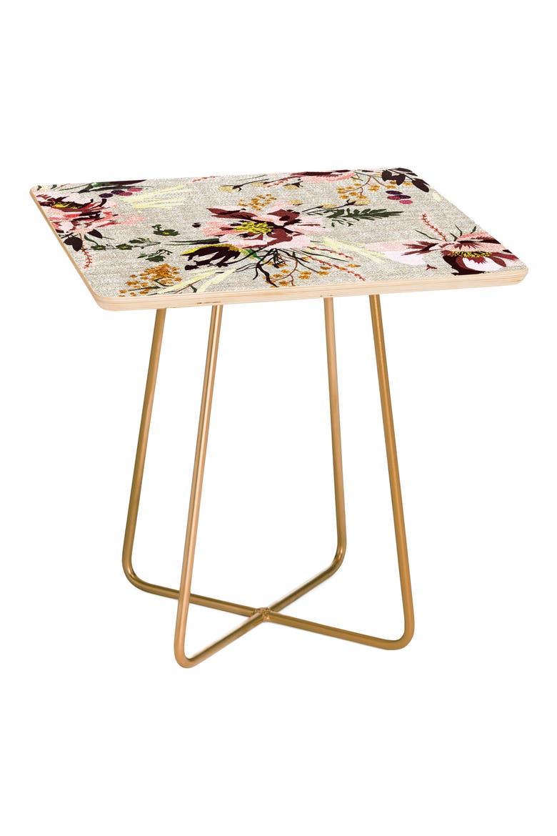 Poppy Wild Side Table, Main, color, PINK