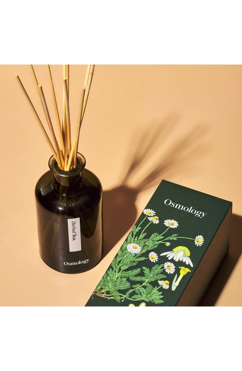 Osmology Herbal Tea Reed Diffuser - Chamomile Lavender and Eucalyptus, Alternate, color, Green
