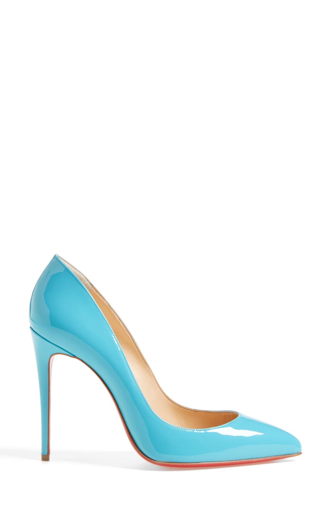 'Pigalle Follies' Pointy Toe Pump, Alternate, color, PACIFIC PATENT