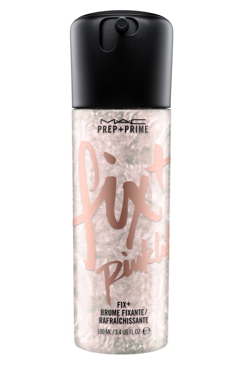 MAC Prep + Prime Fix+ Shimmer, Main, color, PINKLITE