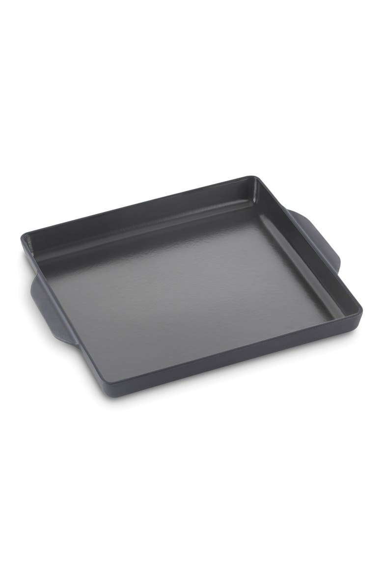 12-Inch Nonstick Cast Iron Square Pan, Main, color, MATTE BLACK