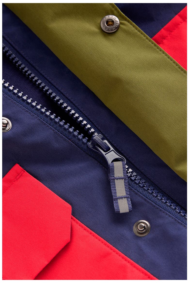 Kids' Waterproof Colourblock Fisherman's Jacket, Alternate, color, COLOURBLOCK