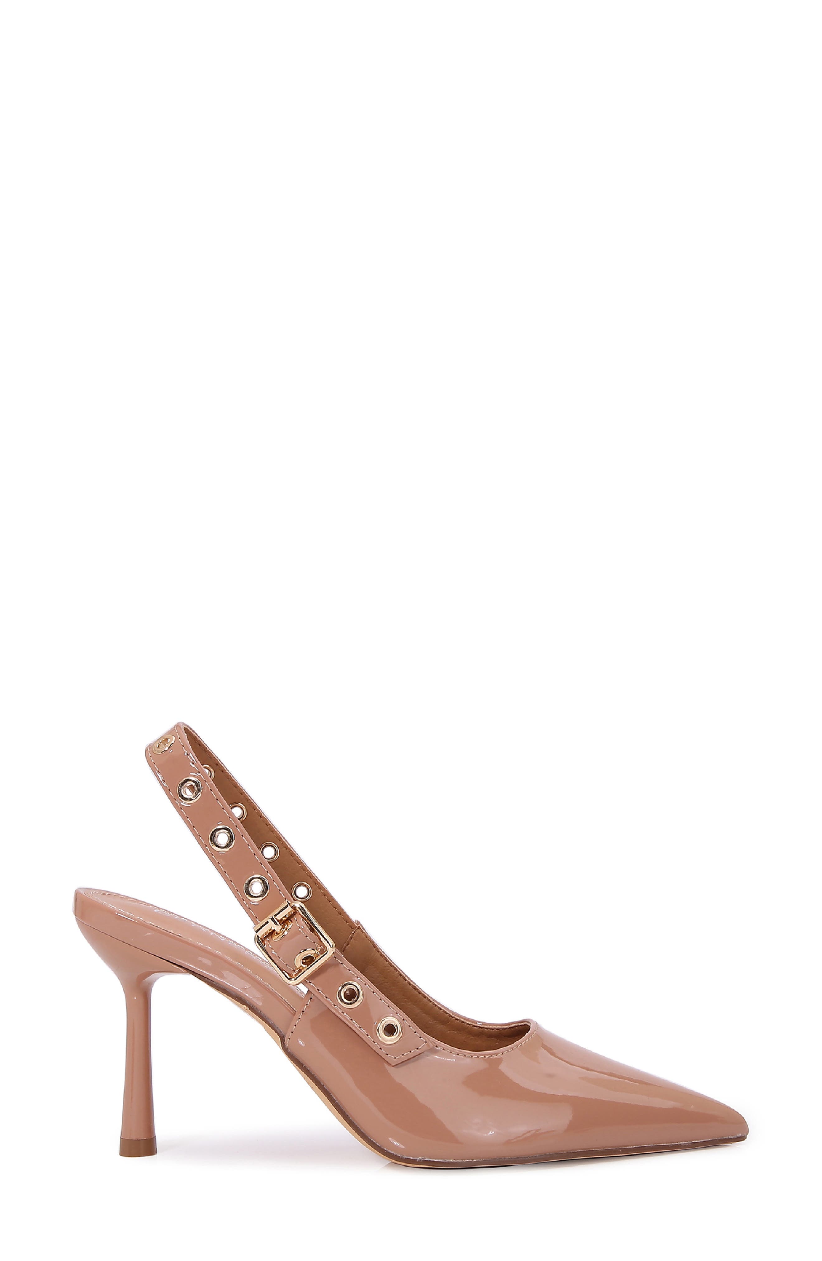 Candes Grommet Slingback Pump, Alternate, color, MOCHA