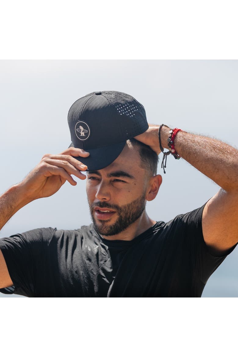 Diego Performance Snapback Hat, Alternate, color, Chocolate