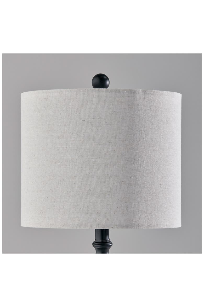 Julius Set of 2 Table Lamps, Alternate, color, BLACK