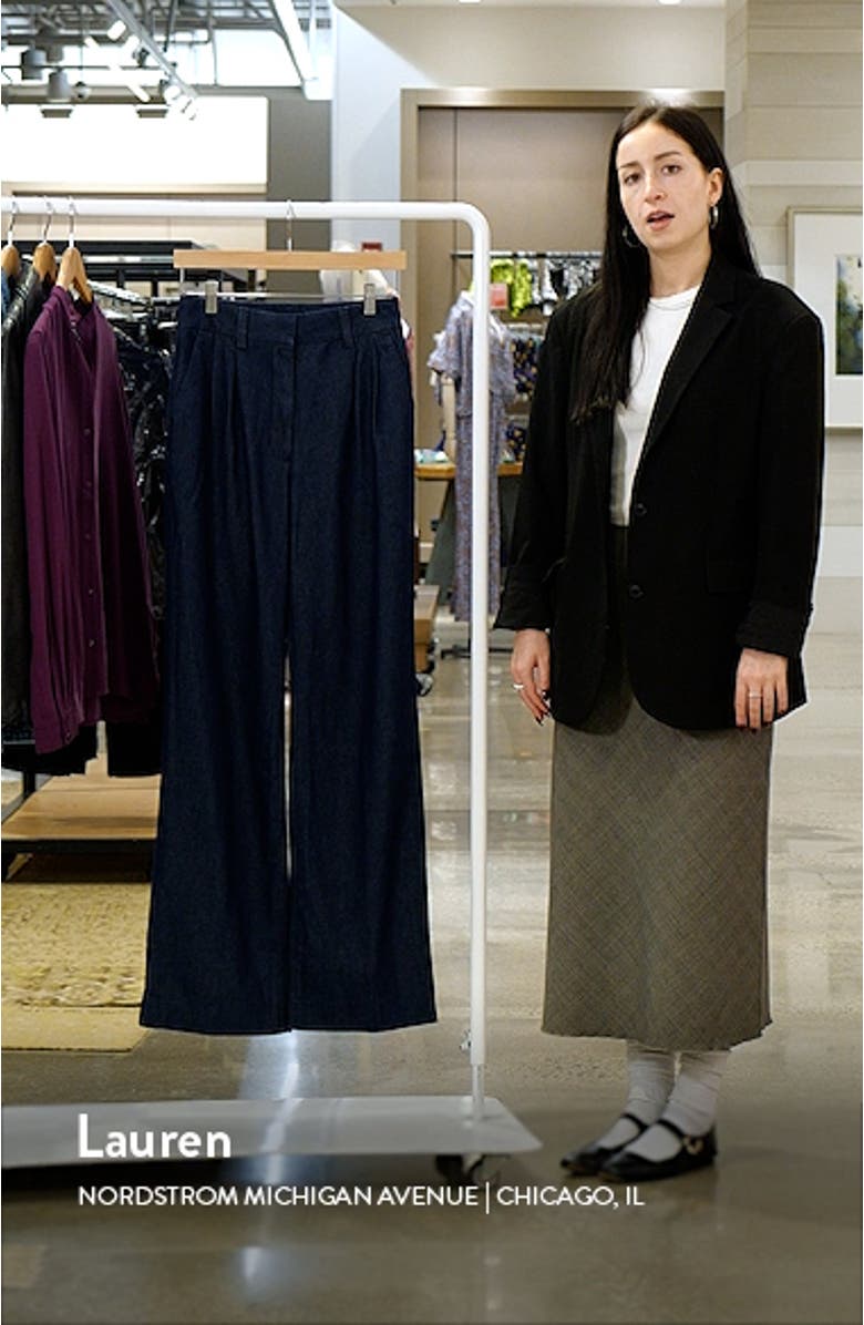 The Favorite Wide Leg Denim Pants, sales video thumbnail