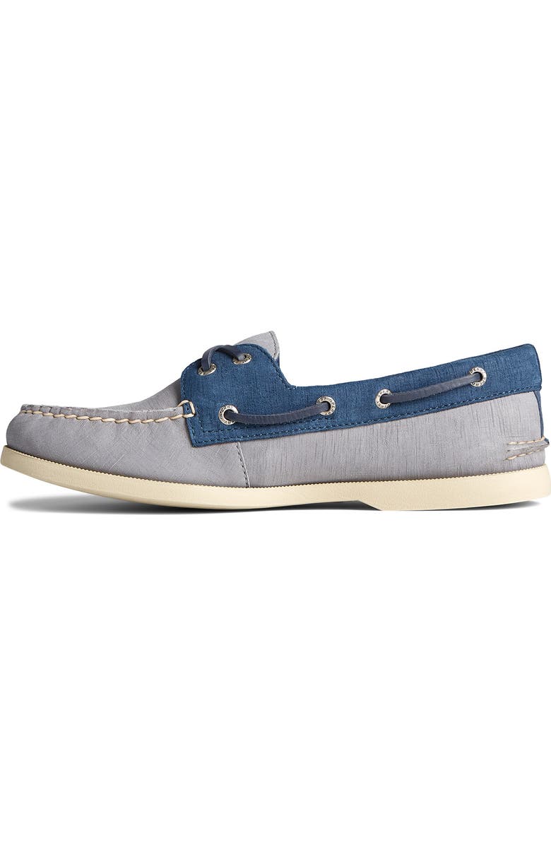 Sperry TOP-SIDER 2-Eye Plushwave Checkmate Mocassin, Alternate, color,