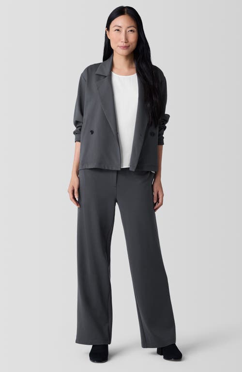 EILEEN FISHER EILEEN FISHER WASHABLE FLEX PONTE WIDE LEG PANTS