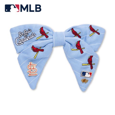 MLB St Louis Cardinals Bow Barrette