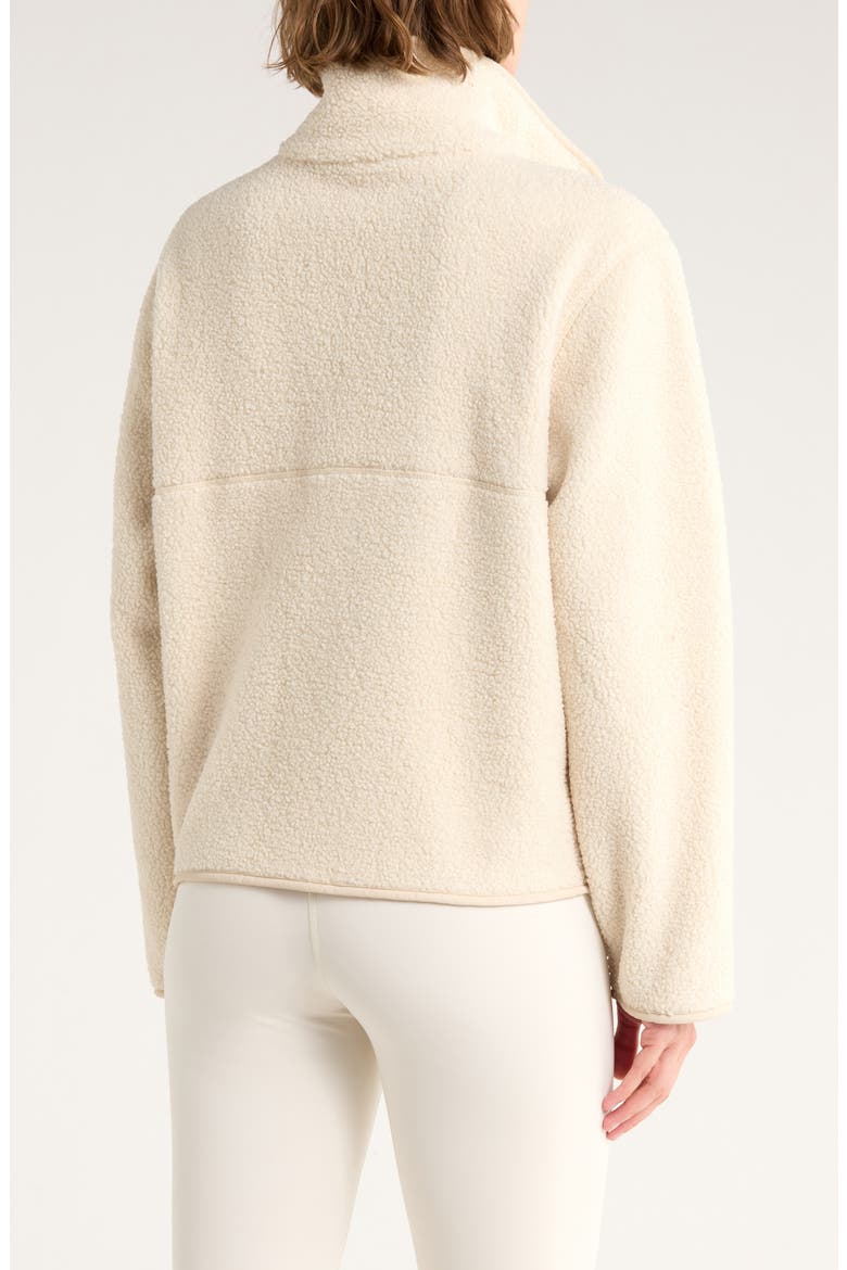 Chalet Bouclé Hybrid Jacket, Alternate, color, BEIGE SEASHORE