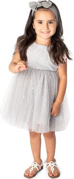 Popatu Foil Circle Tulle Party Dress