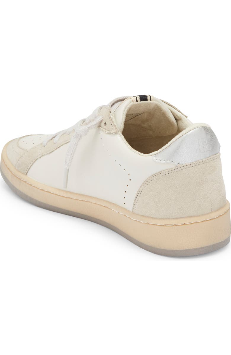 SHUSHOP Kids' Salma Sneaker, Alternate, color, White/ Dark Red Glitter