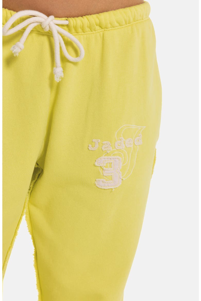 Cleo Bootcut Joggers, Alternate, color, YELLOW
