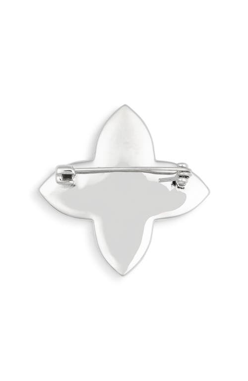 Eye Candy Los Angeles Oriana Cubic Zirconia Petal Brooch