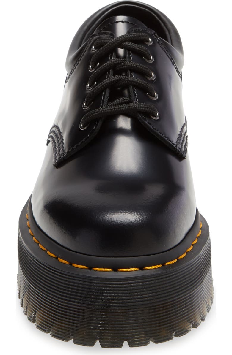 Dr. Martens 8053 Quad Smooth Platform Derby, Alternate, color, Black