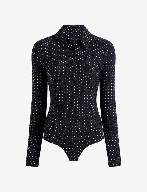 COMMANDO COMMANDO CLASSIC PRINTED BUTTON DOWN BODYSUIT 