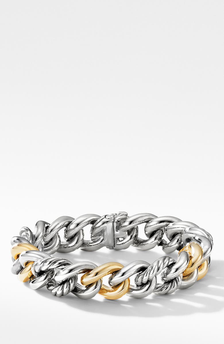 David Yurman Curb Chain Bracelet, Main, color, 
