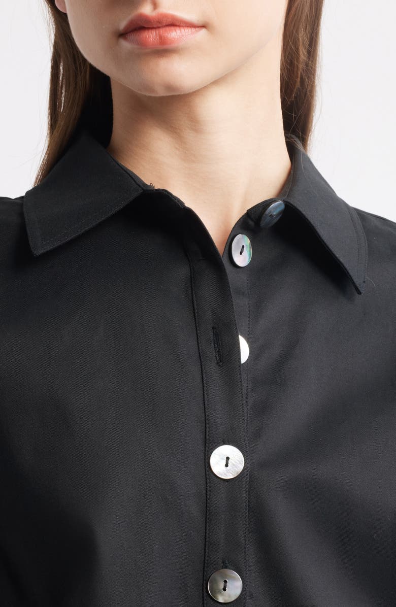 Ming Wang x Tanya Foster Utility Shift Dress, Alternate, color, 