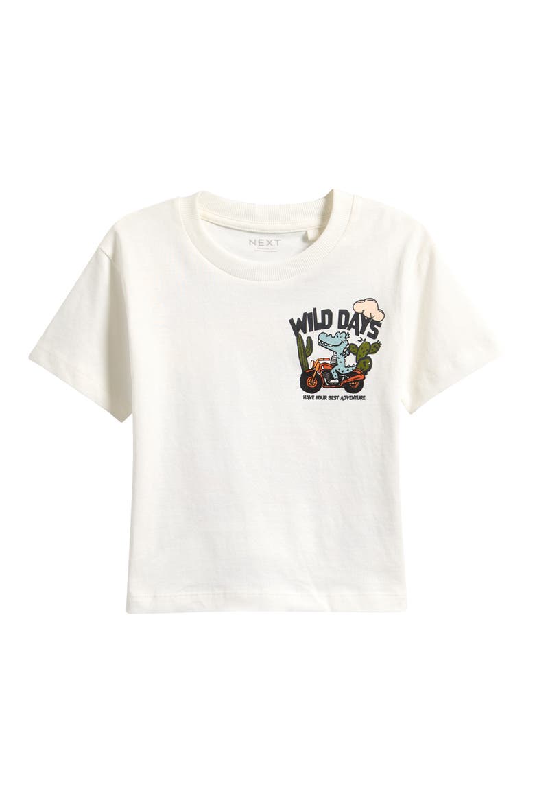 Kids' Wild Days Graphic T-Shirt, Main, color, WHITE