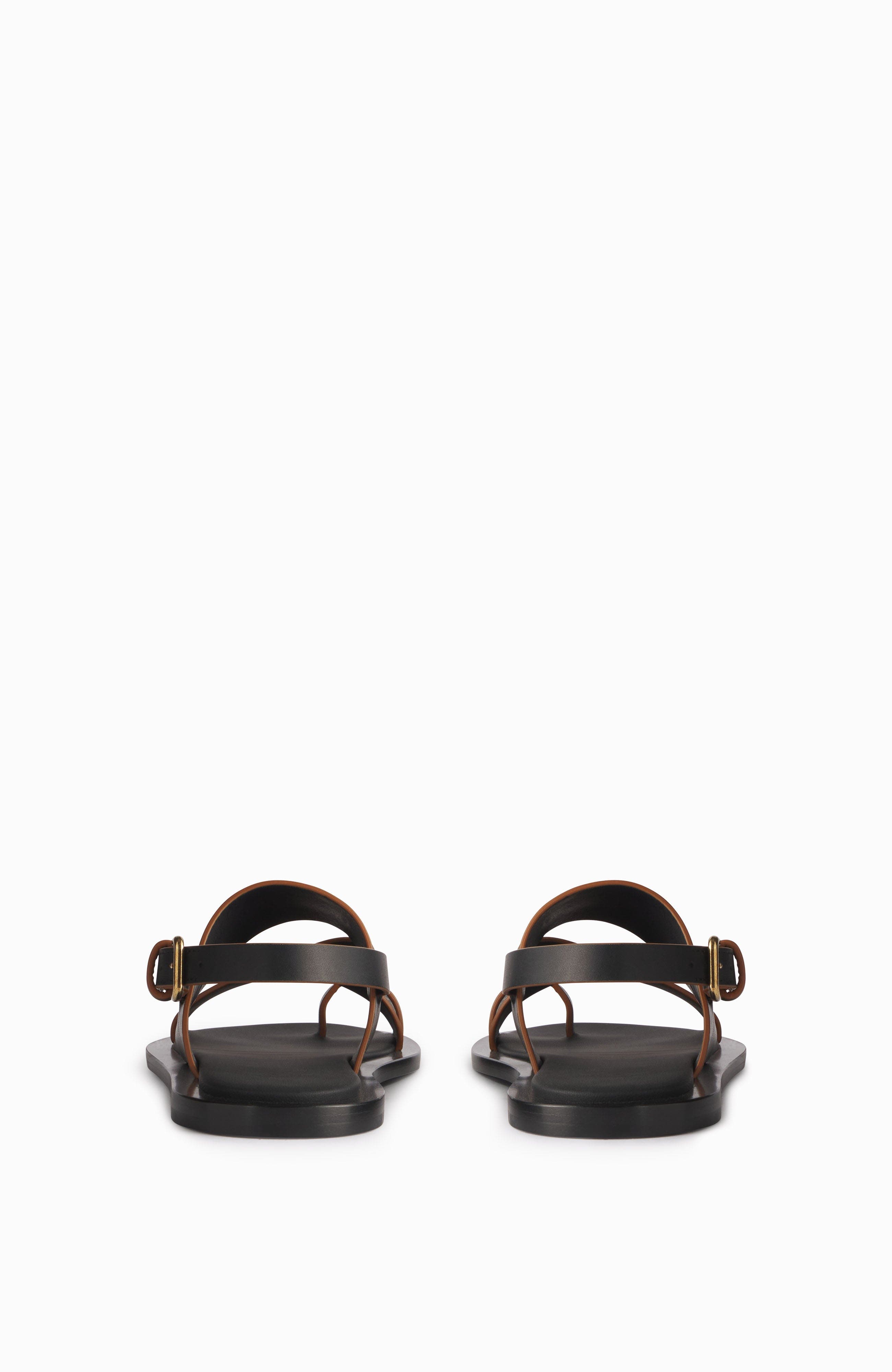 CO Toe Loop Wrap Sandal, Alternate, color, 