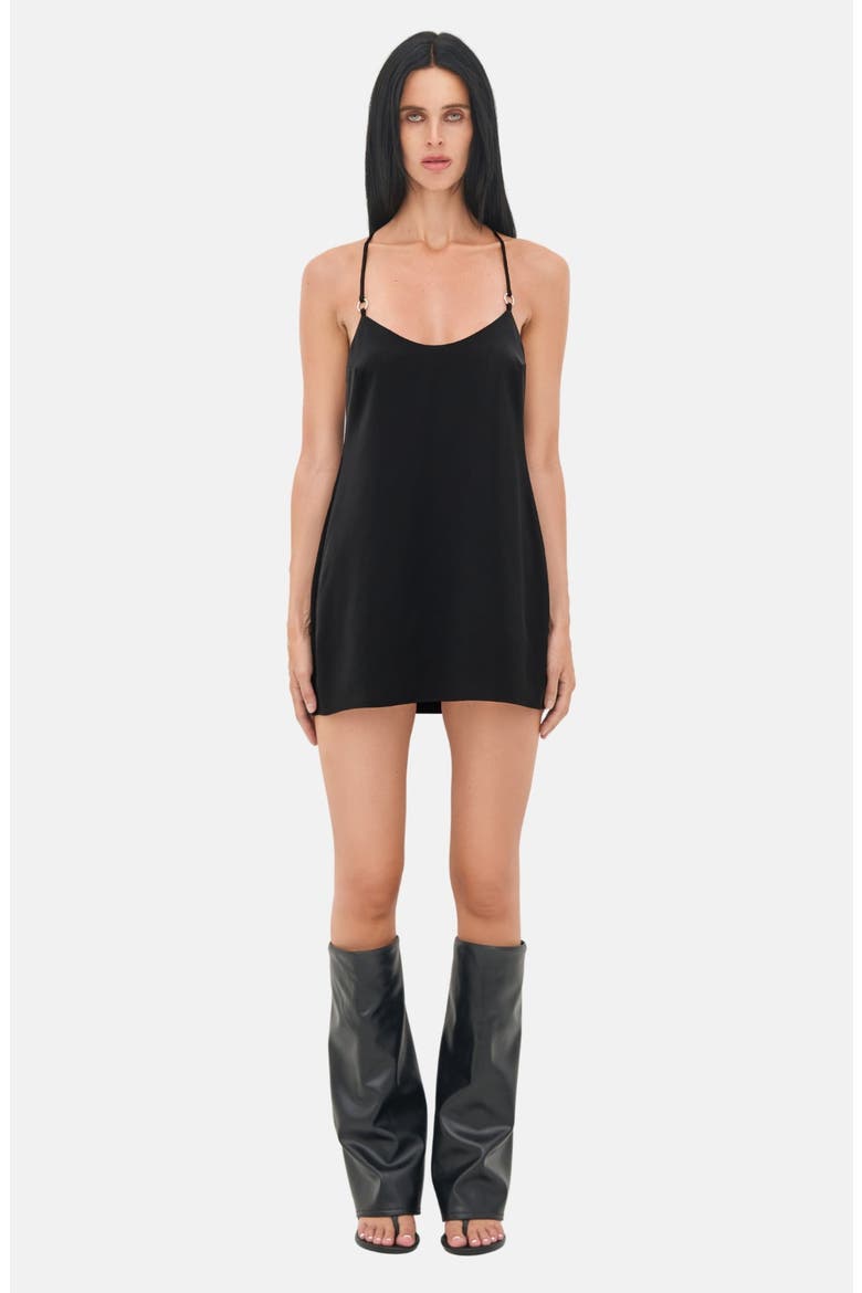 Lindsey Mini Dress, Main, color, Black