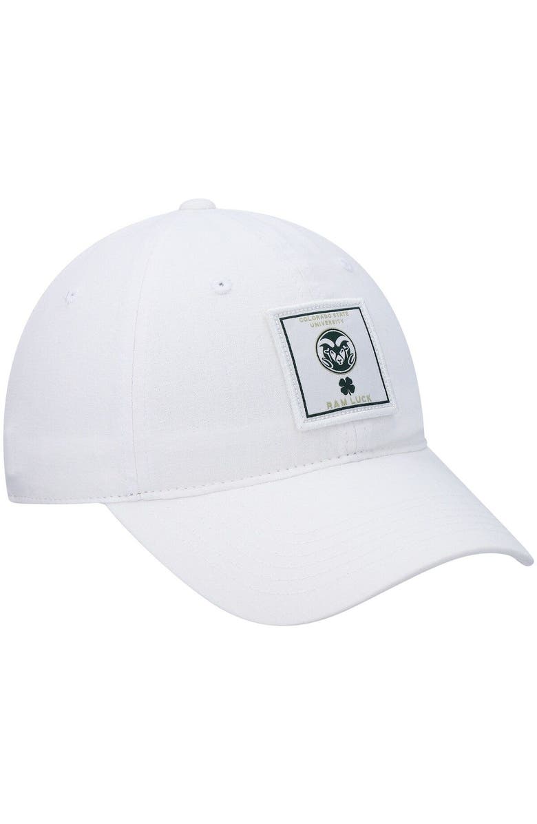 Black Clover Men's White Colorado State Rams Dream Adjustable Hat, Alternate, color, White