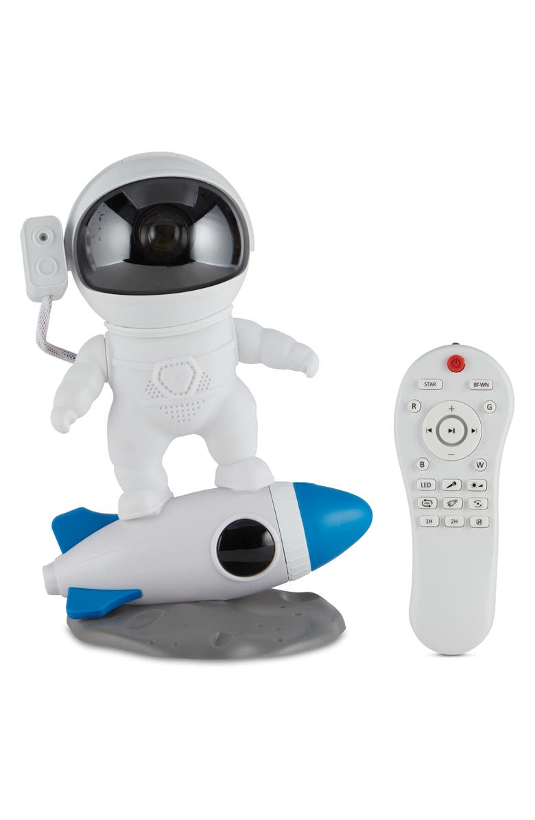 TREND TECH Rocketman Speaker & Galaxy Projector, Alternate, color, White